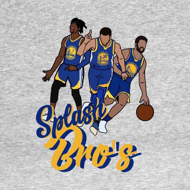 Golden State Warriors 'Splash Bro's' NBA ft. Steph Curry/Klay Thompson/Draymond Green by xavierjfong